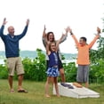 thumbnail image 3 of Cornhole Bags All Weather Proof Plastic Pellet Filled Corn Hole Bean Bags Pro Corn Hole Bags Set Of 4 Regulation Waterproof Cornhole Bean Bags Canvas Corn Holes Bean Bags, 3 of 9