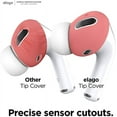thumbnail image 7 of AirPods Pro Eartips Cover - elago [Fit in The Case] Ear Tips Cover Designed for Apple AirPods Pro (2 Pairs of 2 Colors) (Italian Rose/Coral Blue), 7 of 7
