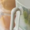 thumbnail image 4 of 2.4 L Plastic Storage Containers with Lid Large Square Food Storage Organizer Stackable Refrigerator Organizer with Handle Kitchen Containers for Fruits Vegetables Meat Eggs, 4 of 6