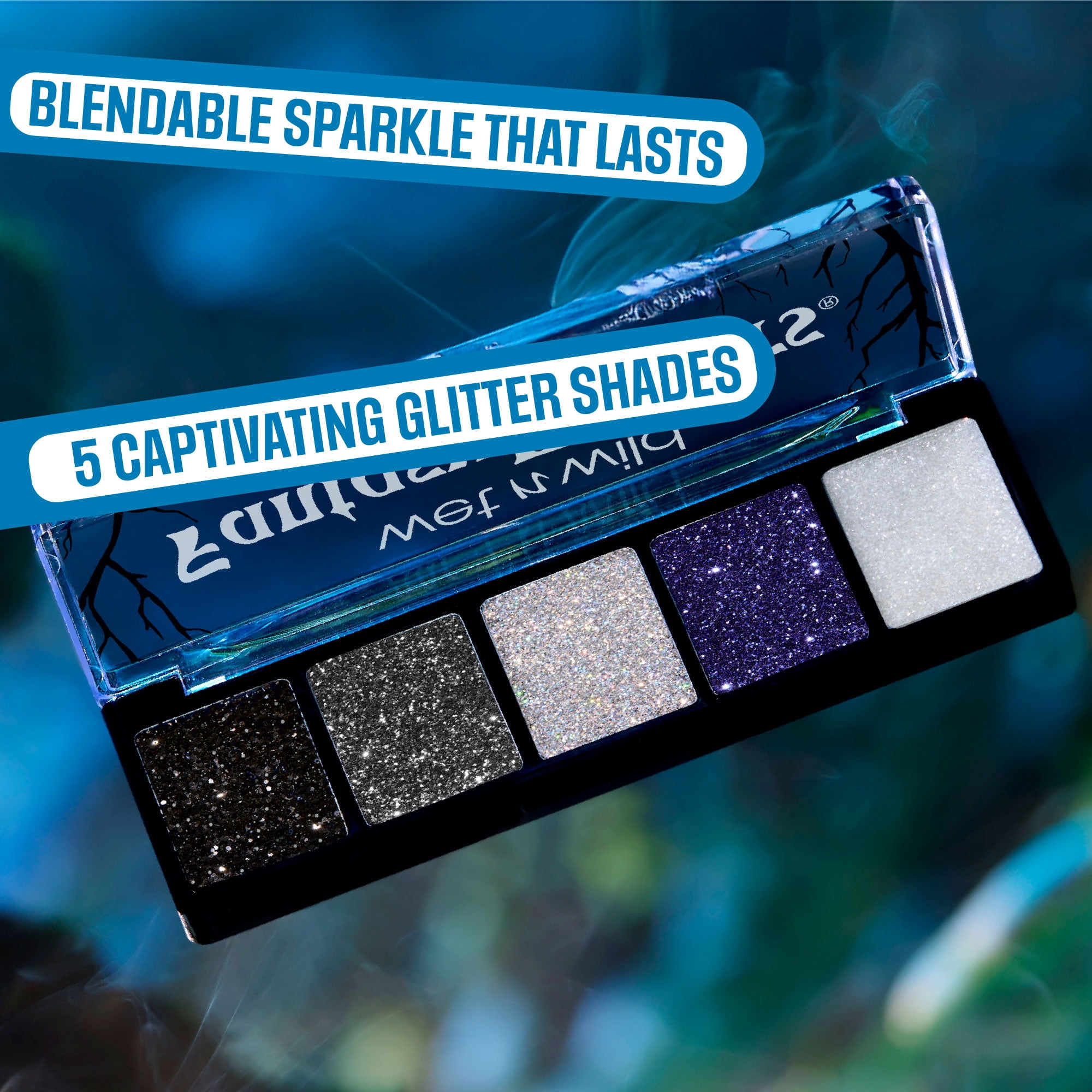 Wet N Wild Fantasy Makers Glitter Palette For Face in Haunt the Night - 0.17 oz.