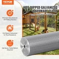 thumbnail image 3 of VEVOR Hardware Cloth, 1/2 inch 36in x 100 ft 19 Gauge, Hot Dipped Galvanized Wire Mesh Roll, Chicken Wire Fencing, Wire Mesh for Rabbit Cages, Garden, Small Rodents, 3 of 9