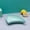 Green, variant on Bent Shape Plates Impregnable Dinner Plates Dishwasher Microwave Safe Plastic Plates Reusable Lightweight Plates For Kitchen Or Camping 7.1x7.5 Inches
