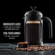 thumbnail image 2 of OVENTE Cafetera de prensa francesa, té y espresso de 20 onzas, vidrio de borosilicato resistente al calor con sistema de acero inoxidable de 4 filtros, jarra portátil sin BPA, perfecta para cerveza fr, 2 of 5