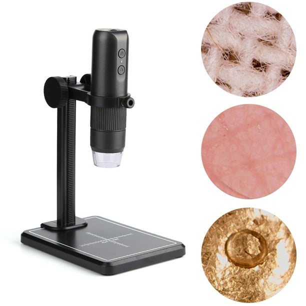 USCAMEL Microscopio Digital para Niños 5-7: Microscopio Portátil 1000x Pantalla Táctil 2 Miniscopio Portátil - Juguete Educativo para Niños, Toddlers, Estudiantes y Exploradores Naturales (Morado