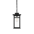 thumbnail image 2 of Elegant Lighting Mercer 7 inch Outdoor Pendant in Black, 2 of 8