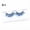 Q-01【Glow】, variant on Colorful Glitter False Eyelashes Luminous DIY Lash Clusters Fluorescent Lashes for Women Night Glow Performance Strip