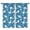 Blue Stars, variant on Blackout Kids Curtains,Black Soccer Balls with Green Elements Pattern Childrens Insulated Curtains Set Of 2,Bedroom Essentials,Toddler Room Decor 42"x84"