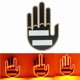 thumbnail image 3 of Luz de gesto, luces LED de advertencia extravagantes for el compartimento de equipaje trasero del coche, 3 of 5