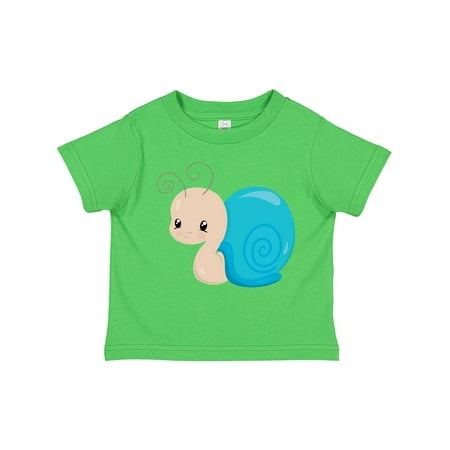 

Inktastic Adorable Blue Snail Gift Toddler Boy or Toddler Girl T-Shirt