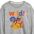 thumbnail image 3 of The Lion King - Wild! - Simon, Pumbaa, & Timon - Toddler & Youth Long Sleeve Graphic T-Shirt, 3 of 5