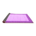 thumbnail image 2 of Ahgly Company Indoor Round Solid Purple Modern Area Rugs, 7' Round, 2 of 4
