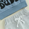 thumbnail image 6 of Towmus Boy Baby Clothes Boys Winter Trousers Suit Letter Baby Cotton 9 12 18 24 Months Outfits 3-6 Month Boy Clothes, 6 of 6