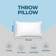 thumbnail image 4 of Juego de almohadas Utopia Bedding de 30 x 41 cm, color blanco, 4 of 7