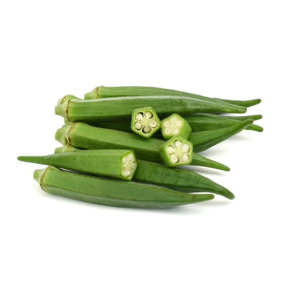Eartcare Seeds - Okra Clemson Spineless 150 Seeds (Abelmoschus Esculentus) Heirloom - Open Pollinated