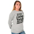 thumbnail image 4 of Eating Tacos or Thinking About Them Long Sleeve TShirt Men Women Brisco Brands M, 4 of 6