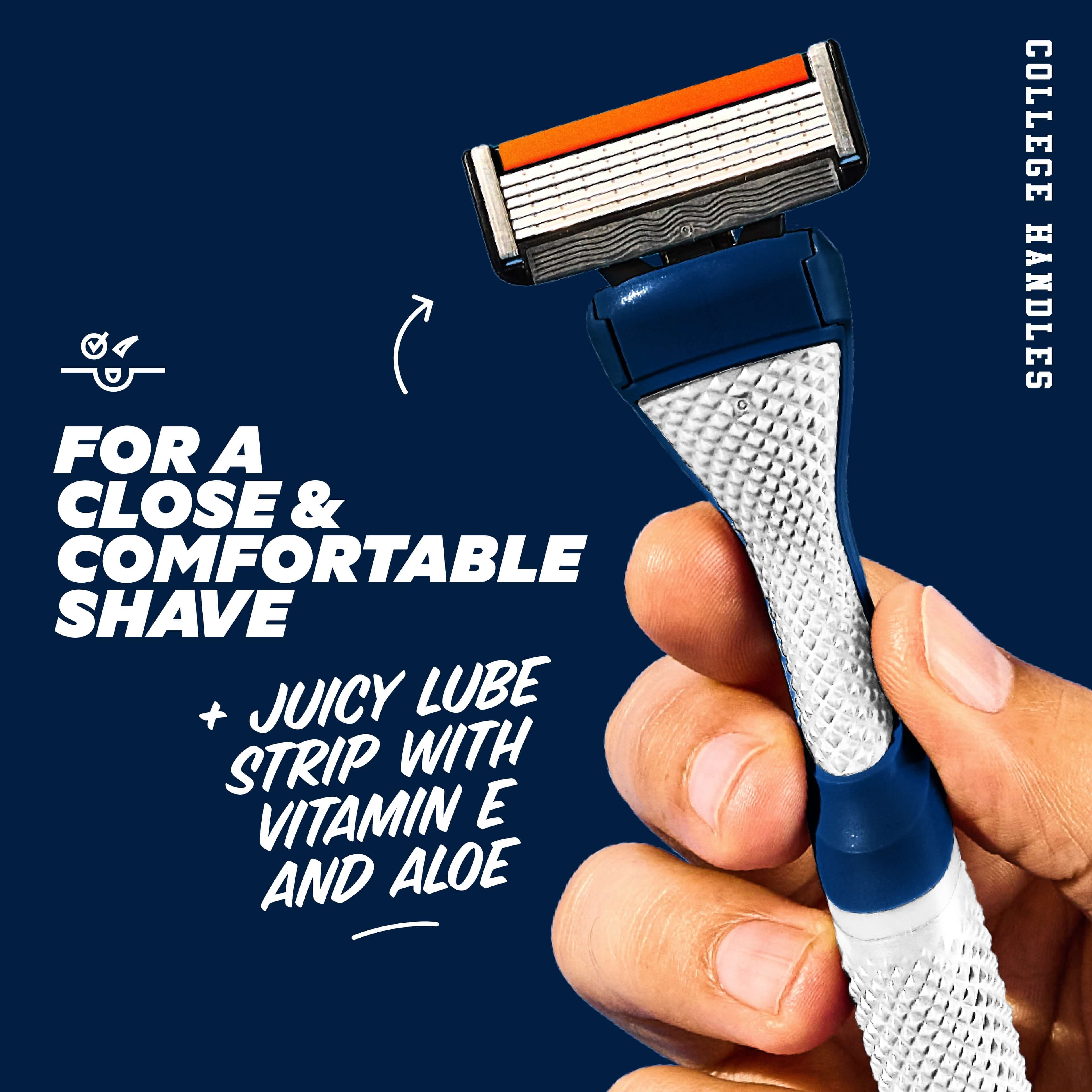 Dollar Shave Club Penn State 6-Blade Razor Starter Set