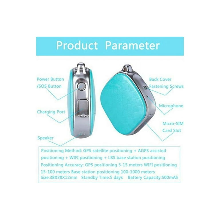 Gps necklace for best sale kids