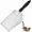 Black, variant on Metal Cat Litter Scoop,Sturdy Litter Cleaner Corner Shovel,Stainless Steel Mesh Litter Shovel,Easy to Clean Reptile Terrarium Sand Waste(Green)-Christmas