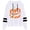 AB2000 White, variant on Tisuna Halloween Hoodie For Women Cozy Pumpkin Print Hooded Tops Ladies Long Sleeve Halloween Daily Fall Hoody Size L