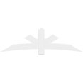 thumbnail image 2 of 84"W x 24 1/2"H x 2"D x 6"F, 7/12 Pitch, Alberta Architectural Grade PVC Gable Bracket, 2 of 8