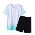 thumbnail image 2 of Gubotare Baseball Outfit for Boys 2pcs Kids Sleeveless Set Breathable Lightweight Elastic-Waist for Summer Sports Outfits Size 9-10 (White,9-10 Years), 2 of 4