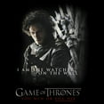 thumbnail image 2 of Men's Game of Thrones Jon Snow Watcher on the Wall  Graphic Tee Black 3X Large, 2 of 5