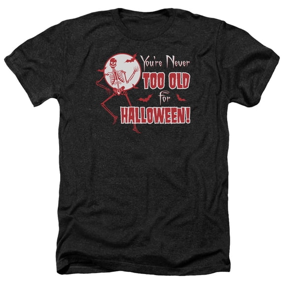 - Never Too Old - Heather Short Sleeve Shirt - Large