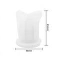 thumbnail image 4 of 12 Pcs Filtre de Remplacement Filtre à Saleté Compatible pour Aspirateur à Main Sans Fil Lavable Kobold VC100, 4 of 5
