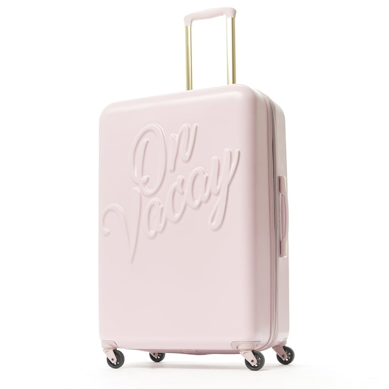 Macbeth Collection On Vacay 29in Rolling Luggage Suitcase, Pink