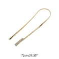 thumbnail image 3 of Cadenas de cintura ajustables de primavera duraderas para mujeres en tono dorado, 3 of 6