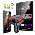 thumbnail image 3 of compatible Bluetooth FM Transmitter Car Charger with USB and USB-C Port, Black_Perfect Gift, 3 of 5