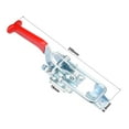 thumbnail image 2 of Unique Bargains Toggle Latch Clamp 900Kg 1980lbs Capacity Pull Action Adjustable Latch GH-40341, 2 of 3