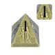thumbnail image 4 of Egyptian Pyramid Model Green Bronze Large Retro Classic Exquisite Decorative Handicraft Ornament, 4 of 5