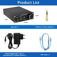 thumbnail image 4 of FX-Audio DAC-X6 Mini HiFi 2.0 Décodeur Audio Numérique Entrée DAC Usb/coaxial/sortie Optique Rca/écouteurs Amp 24Bit/96KHz DC12V, 4 of 7