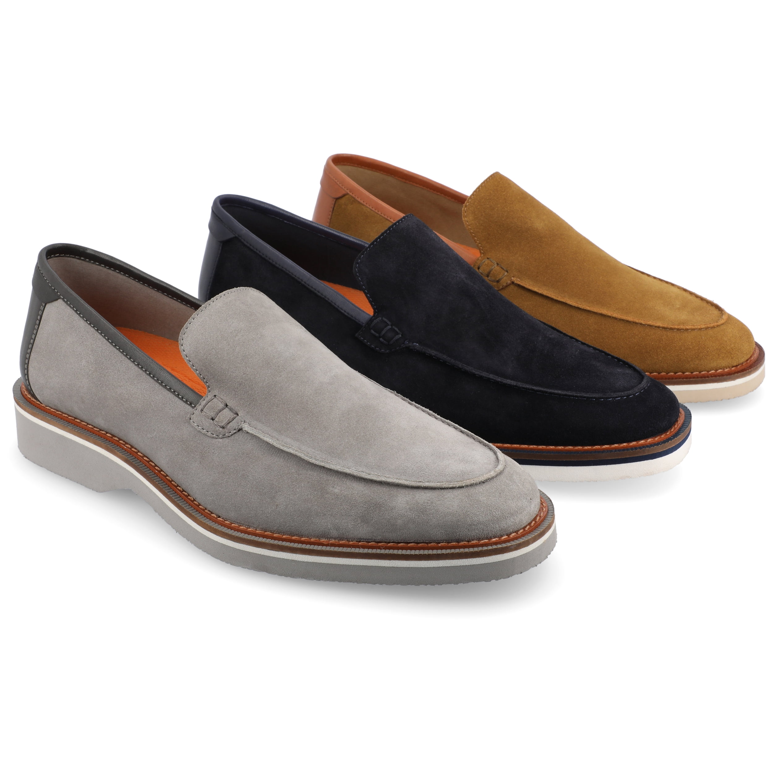Thomas & Vine Mens Gaylon Tru Comfort Foam Slip-on Moc Toe Loafer
