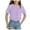 Light Purple, variant on Linfrsh Shirts for Teen Girls Kid Girl Summer Trendy T-Shirt Shirt Short Sleeve Funny Happy Graphic Tees Tops(Pink,Size 3-4 T)