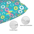 thumbnail image 5 of Disketp Pillow Covers Donut Pattern Throw Pillow Case Cushion Covers,Cushion For Bedroom,Couch,Home-20"X30", 5 of 8