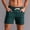 Green, variant on Fnnxeal Mens 100% Cotton Casual Shorts with Pockets Black Relaxed Fit Lounge Shorts Drawstring Waist,Size S