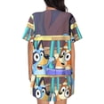 thumbnail image 3 of Lsque Bluey Women's Short-Sleeved Pajama Set - 2 Piece Soft and Lightweight Sleepwear Set-4X-Large, 3 of 9