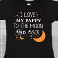thumbnail image 4 of Inktastic I Love My Pappy to the Moon and Back Boys or Girls Baby Bodysuit, 4 of 5