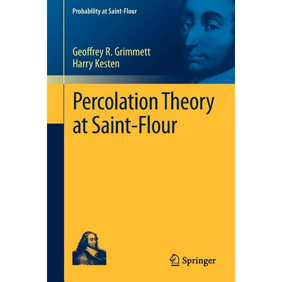 Probability at Saint-Flour Percolation Theory at Saint-Flour, (Paperback)