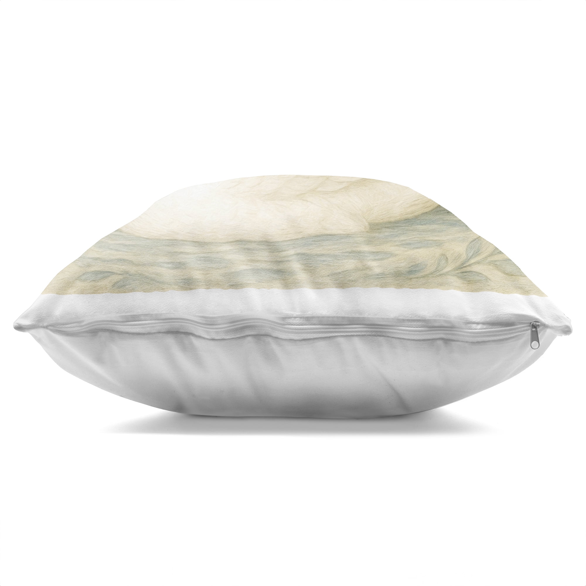 Stupell Industries Vintage Leaves Swan Decorative Printed Throw Pillow, design by Grotto Studios