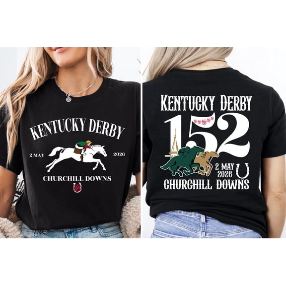 Kentucky Derby 2026 Shirt, 152nd Run For the Roses T-shirt