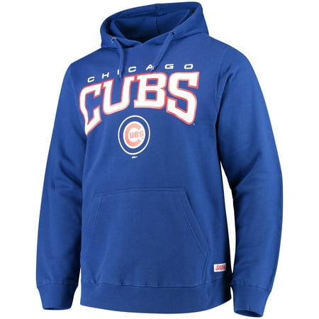 Men's Stitches Royal Chicago Cubs Team Pullover Hoodie