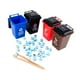 thumbnail image 2 of Juego De Clasificación De Basura, Juguete Sensorial, Caja De Combinación De Aprendizaje Para Bebés, Niños Y Niñas, 2 of 9