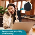 thumbnail image 3 of SUNMON Quadcast Mount Adapter with Microphone Cover Foam, Pop Filter Windscreen Compatible with HyperX QuadCast Microphone, Replacement Quad cast Adapter for Boom Arm, 3 of 7
