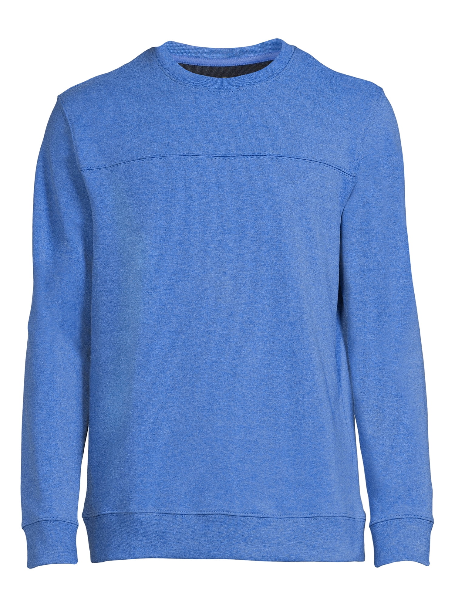Athletic Works Men's and Big Men's French Terry Crewneck Sweatshirt, up to Size 5XL