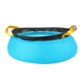 thumbnail image 1 of Bolsa para baño de pies, lavabo plegable de 10L, cubo de agua 20D para lavabo de viaje, calidad superior, 1 of 3