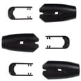 thumbnail image 3 of West Coast Paracord Black Plastic Rope Clamp - Multiple Diameter Size and Pack Options - Make Leads, Lines, Cross Ties, and More, 3 of 4