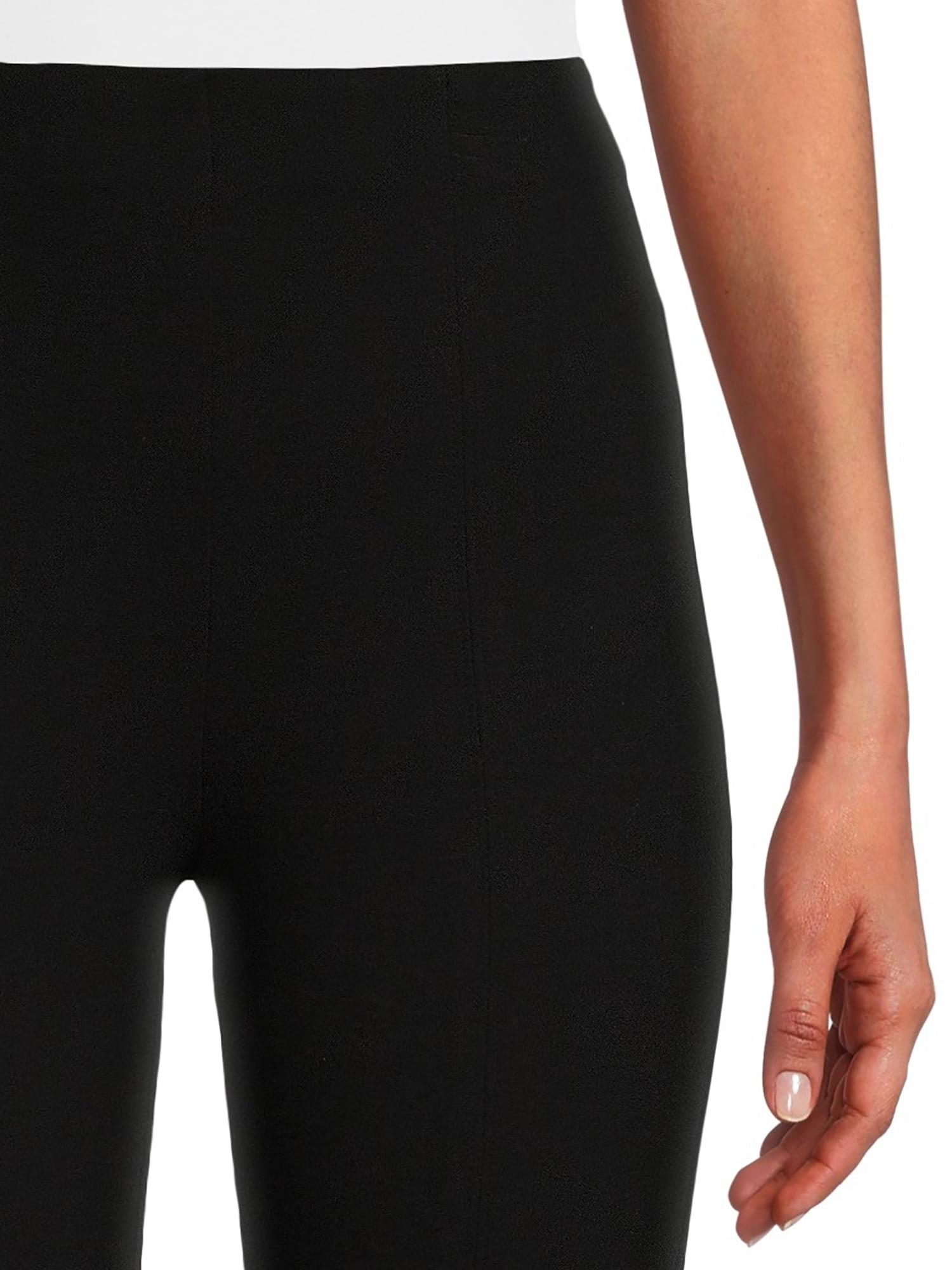 Time and Tru Women's Skinny Ponte Pants, 28” Inseam for Regular, Sizes XS-XXL